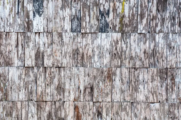 Exponierte Alte Holzwand Außen Patchwork Aus Rohem Holz Das Ein — Stockfoto