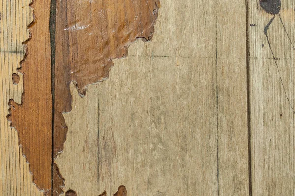 Stare Tekstury Drewna Dużym Pęknięciem Tle Retro — Zdjęcie stockowe