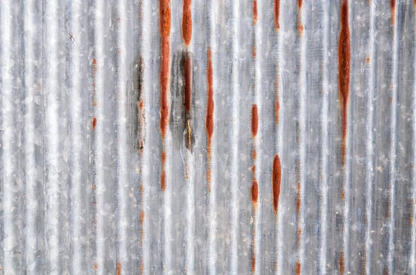 錆びた古い亜鉛の質感の背景 — ストック写真