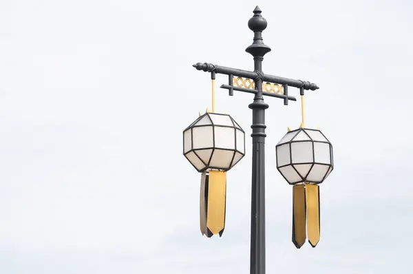 Вулична Лампа Ретро Саду — стокове фото