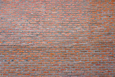 Tuğla duvar arkaplan dokusu, karanlık retro arkaplan için sanayi inşaatının soyut arkaplan materyali