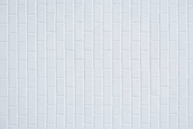 Arkaplan için beyaz tuğla duvar dış görünümü, soyut tuğla duvar dokusu