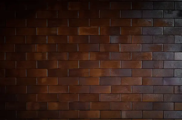 工业建筑背景下的褐砖墙质感背景材料 — 图库照片