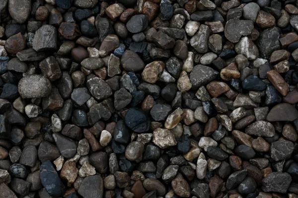 Textura Pedra Pequena Para Fundo Padrão Fundo Pedra Cascalho — Fotografia de Stock