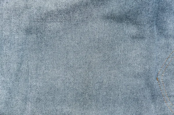 Close Jeans Fundo Azul Jeans Textura Jeans Texturizado Striped Jeans — Fotografia de Stock