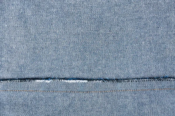 Jean Background Blue Denim Jeans Texture Textured Striped Jeans Denim — Stok Foto