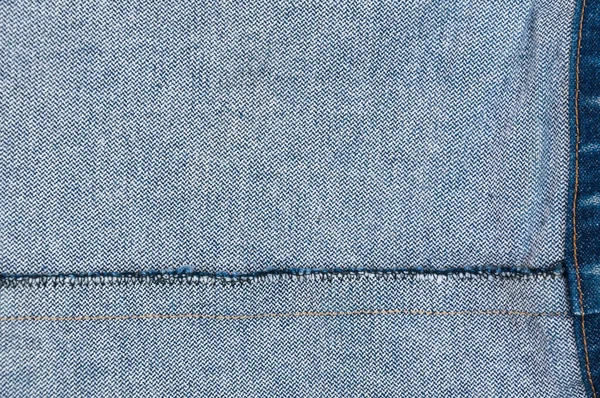Džínové Pozadí Modré Džíny Textura Texturované Pruhované Džíny Džínové Plátno — Stock fotografie