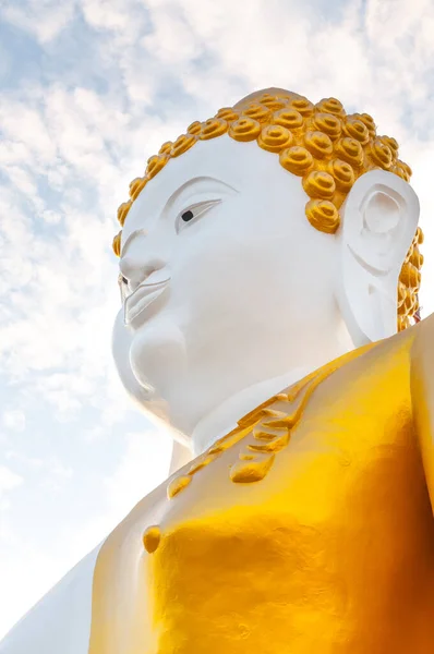 Patung Buddha Besar Wat Phra Doi Kham Chiang Mai Kuil — Stok Foto