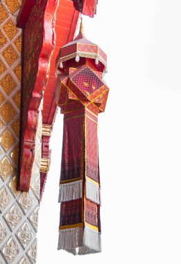 Kumaş lamba geleneksel lanna tarzı, kumaş el feneri veya Yi peng, Lanna tarzı, Tayland 'ın kuzeyi