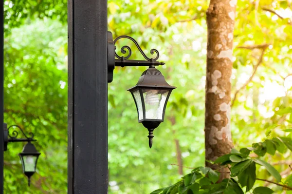 Las Lámparas Antiguas Son Fondo Natural — Foto de Stock