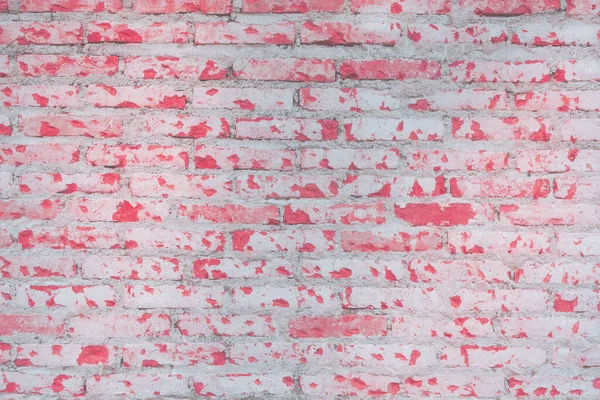 粉红旧砖墙复古质感背景 复古背景工业建筑建设的抽象背景材料 — 图库照片