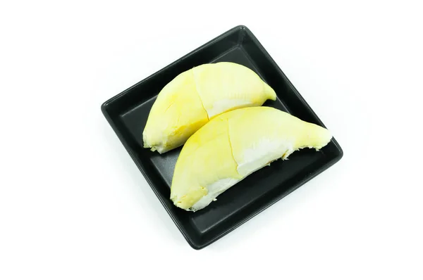 Durian Der König Der Früchte Isoliert Auf Weißem Hintergrund Durian — Stockfoto