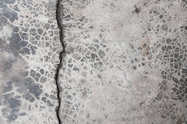 Büyük çatlak, eski, grunge arkaplan deseni, çimento büyük çatlak, eski grunge iç döşeme, klasik arka plan