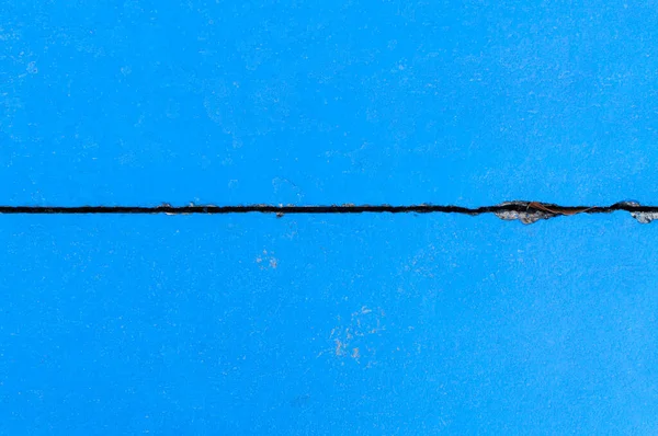 背景のための古い青い質の亀裂のセメントの床 — ストック写真