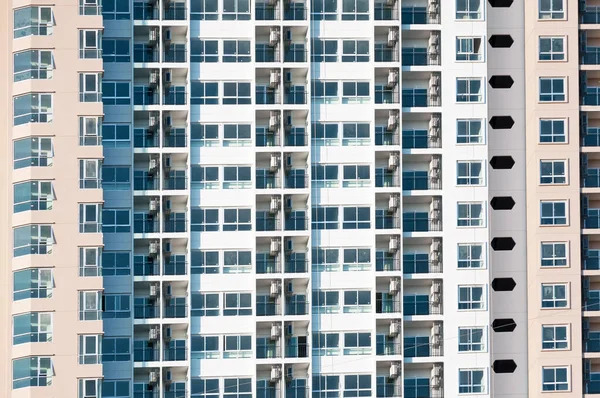 Vista Balcones Del Edificio Apartamentos Nuevo Edificio Arquitectura Propiedad Finanzas — Foto de Stock