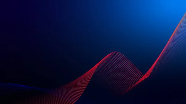 Modern abstract wave curve background design with halftone dark blue outlines. Suitable for posters, flyers, websites, covers, banners, advertisements, etc