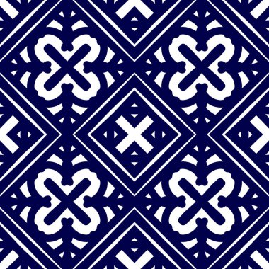 Mandalalı kusursuz desenli çiçek, klasik dekoratif elementler, klasik dekoratif çizimler, renkli kabile süsleriyle etnik mandala.