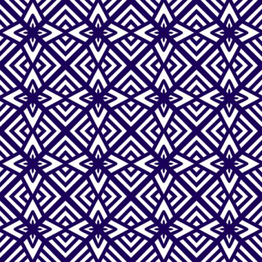 Kusursuz geometrik folklor süsü, kabile etnik dokusu. Aztek tarzında kusursuz çizgili desen, şekil nakış, İskandinav deseni, Ikat deseni.