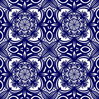 Ikat geometrik folklor süsü, kabile etnik dokusu. Aztek tarzında kusursuz çizgili desen, şekil nakış, İskandinav deseni, Ikat deseni.