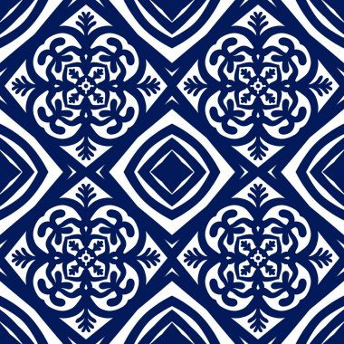 Kusursuz geometrik folklor süsü, kabile etnik dokusu. Aztek tarzında kusursuz çizgili desen, şekil nakış, İskandinav deseni, Ikat deseni.