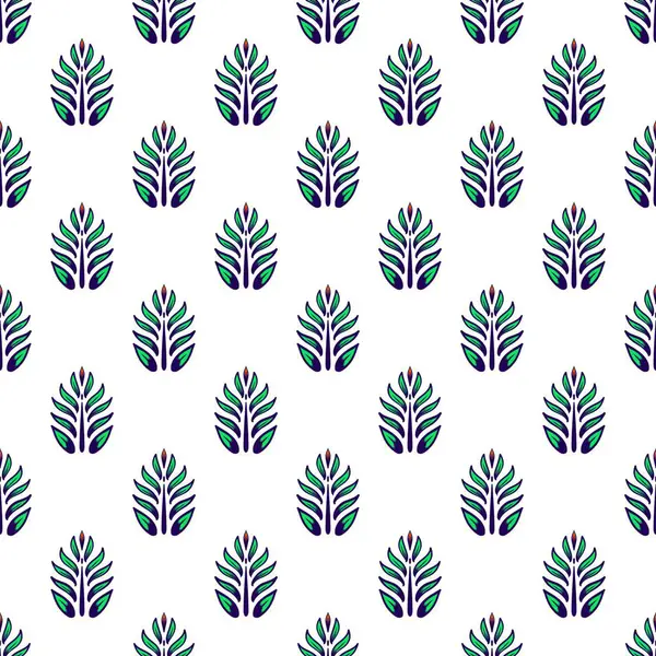 Seamless leaf pattern background,Abstract Geometric Pattern generative,  for any fabric and textile, wallpaper, packaging ,illustration