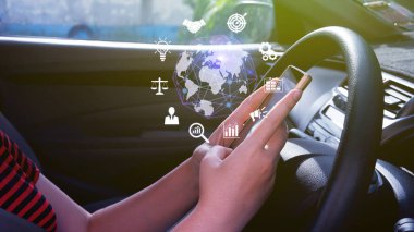 Akıllı cep telefonu, küresel internet bağlantısı teknoloji sektörü ve dijital pazarlama, finans ve bankacılık, dijital bağlantı teknolojisi, büyük veriler.