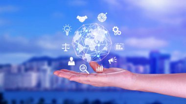 El ele tutuşan sanal İnternet bağlantısı metaverse, Business global internet bağlantı uygulama teknolojisi ve dijital pazarlama, Finansal ve bankacılık, Dijital bağlantı teknolojisi, büyük veri.