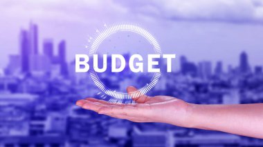 Bütçe Finansal Planlama ve Yönetim Konsepti, İşletme Projesi Yönetimi için Şirket bütçe tahsisi, Etkili ve akıllı bütçeleme, Bütçe kavramı.