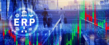 ERP Kavramı, Girişim kaynak planlama kavramı, sanal ekranda ERP sisteminin analizi, iş zekası, HR ve CRM modülleri arasındaki bağlantılar.