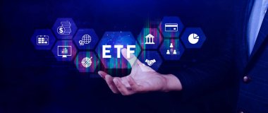 ETF yatırım kavramı, Borsa Ticaret Fonu, ETF hisse senedi opsiyonları ve borsa endeks fonu, Finansal Piyasada Zenginliğin Büyümesi.