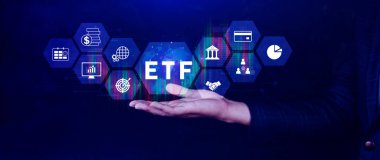 ETF yatırım kavramı, Borsa Ticaret Fonu, ETF hisse senedi opsiyonları ve borsa endeks fonu, Finansal Piyasada Zenginliğin Büyümesi.