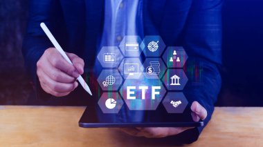 ETF yatırım kavramı, Borsa Ticaret Fonu, ETF hisse senedi opsiyonları ve borsa endeks fonu, Finansal Piyasada Zenginliğin Büyümesi.