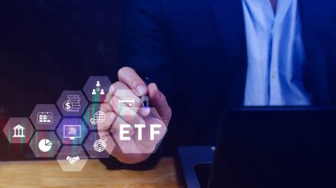 ETF yatırım kavramı, Borsa Ticaret Fonu, ETF hisse senedi opsiyonları ve borsa endeks fonu, Finansal Piyasada Zenginliğin Büyümesi.