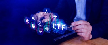 ETF yatırım kavramı, Borsa Ticaret Fonu, ETF hisse senedi opsiyonları ve borsa endeks fonu, Finansal Piyasada Zenginliğin Büyümesi.