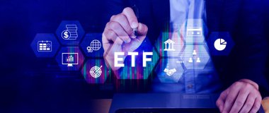 ETF yatırım kavramı, Borsa Ticaret Fonu, ETF hisse senedi opsiyonları ve borsa endeks fonu, Finansal Piyasada Zenginliğin Büyümesi.