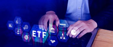 ETF yatırım kavramı, Borsa Ticaret Fonu, ETF hisse senedi opsiyonları ve borsa endeks fonu, Finansal Piyasada Zenginliğin Büyümesi.