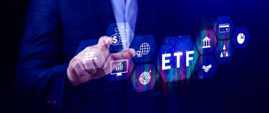 ETF yatırım kavramı, Borsa Ticaret Fonu, ETF hisse senedi opsiyonları ve borsa endeks fonu, Finansal Piyasada Zenginliğin Büyümesi.