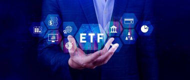 ETF yatırım kavramı, Borsa Ticaret Fonu, ETF hisse senedi opsiyonları ve borsa endeks fonu, Finansal Piyasada Zenginliğin Büyümesi.