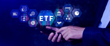 ETF yatırım kavramı, Borsa Ticaret Fonu, ETF hisse senedi opsiyonları ve borsa endeks fonu, Finansal Piyasada Zenginliğin Büyümesi.