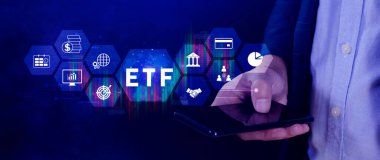 ETF yatırım kavramı, Borsa Ticaret Fonu, ETF hisse senedi opsiyonları ve borsa endeks fonu, Finansal Piyasada Zenginliğin Büyümesi.