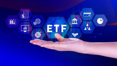 ETF yatırım kavramı, Borsa Ticaret Fonu, ETF hisse senedi opsiyonları ve borsa endeks fonu, Finansal Piyasada Zenginliğin Büyümesi.