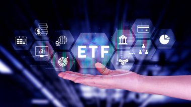 ETF yatırım kavramı, Borsa Ticaret Fonu, ETF hisse senedi opsiyonları ve borsa endeks fonu, Finansal Piyasada Zenginliğin Büyümesi.