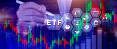ETF yatırım kavramı, Borsa Ticaret Fonu, ETF hisse senedi opsiyonları ve borsa endeks fonu, Finansal Piyasada Zenginliğin Büyümesi.