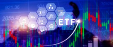 ETF yatırım kavramı, Borsa Ticaret Fonu, ETF hisse senedi opsiyonları ve borsa endeks fonu, Finansal Piyasada Zenginliğin Büyümesi.