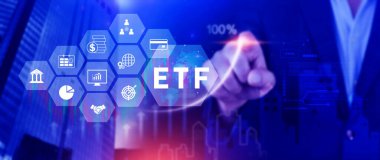 ETF yatırım kavramı, Borsa Ticaret Fonu, ETF hisse senedi opsiyonları ve borsa endeks fonu, Finansal Piyasada Zenginliğin Büyümesi.