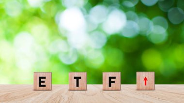 ETF yatırım kavramı, Borsa Ticaret Fonu, ETF hisse senedi opsiyonları ve borsa endeks fonu, Finansal Piyasada Zenginliğin Büyümesi.