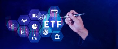ETF yatırım kavramı, Borsa Ticaret Fonu, ETF hisse senedi opsiyonları ve borsa endeks fonu, Finansal Piyasada Zenginliğin Büyümesi.