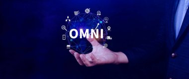 Omni Channel pazarlama kavramı, OMNI CHANNEL pazarlamanın dijital temsili, e-ticaret, dağıtım, sosyal medya pazarlaması, analitik, müşteri ilişkileri.