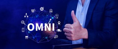 Omni Channel pazarlama kavramı, OMNI CHANNEL pazarlamanın dijital temsili, e-ticaret, dağıtım, sosyal medya pazarlaması, analitik, müşteri ilişkileri.