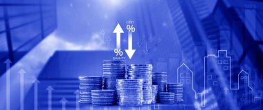 Maliyet ve kalite kontrol kavramı. Verimliliği, verimli işi, etkili riski, maliyet raporunu iyileştirmek için ürün ve hizmetlerin kalite artışı ve maliyet optimizasyonu